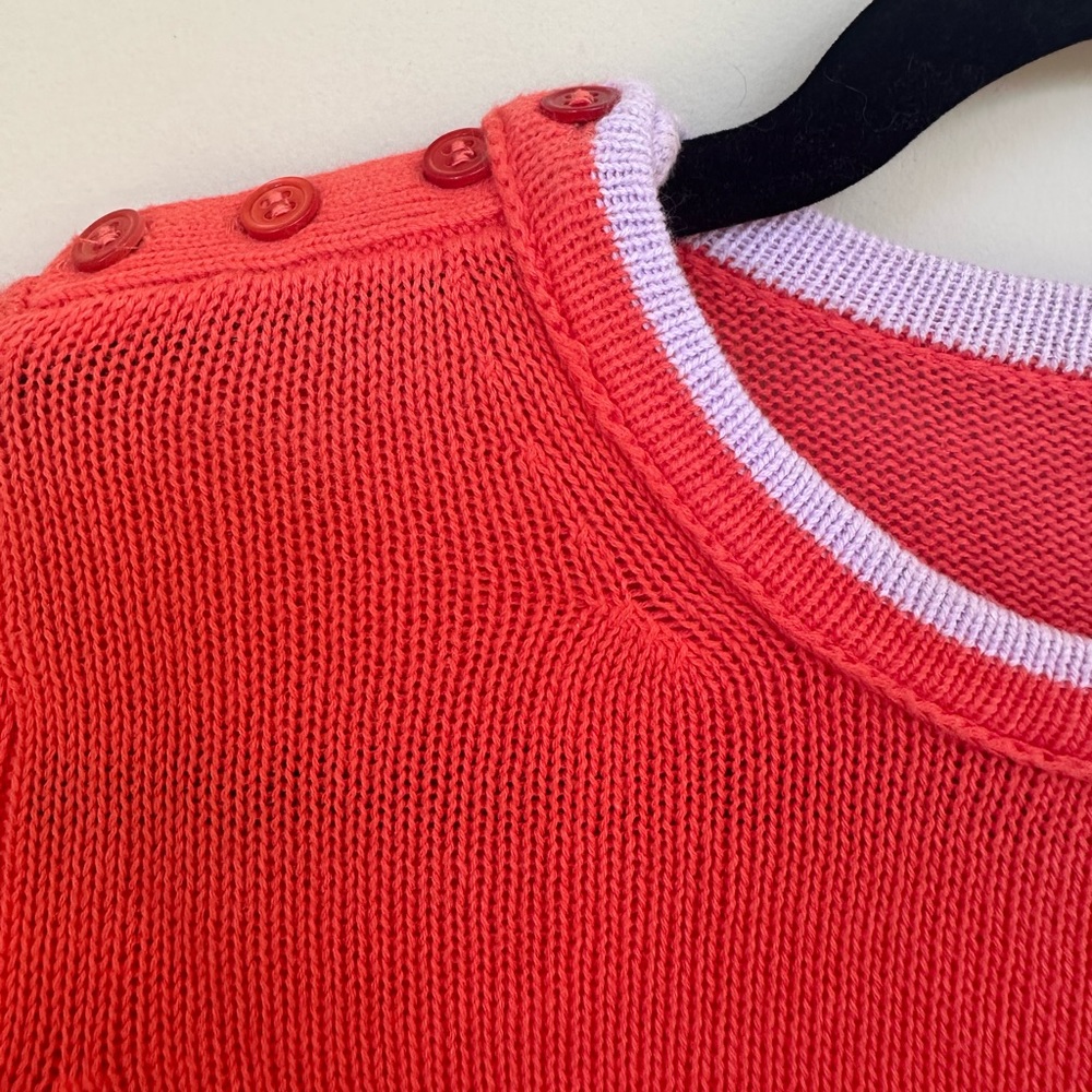 Orange sweater